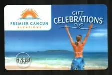 CELEBRATIONS / CVS Premier Cancun ( 2007 ) Gift Card ( $0 - NO VALUE )