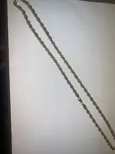 24” 10K Yellow Gold Rope chain