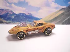 68 CORVETTE (Gas Monkey Garage) 2023 Hot Wheels Dream Garage Series Gold