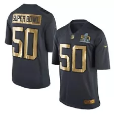 Super Bowl 50 NFL Nike Black Limited Jersey Men's SMALL NWT