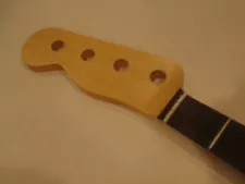 ALL PARTS BASS NECK Left-handed ROSEWOOD for FENDER Tele/Jazz New with finish