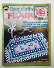 FLOOR CLOTHS WITH FLAIR How to Paint Floor Mats Booklet / Leisure Arts