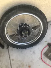 Dirt Bike tire and rim