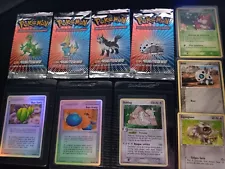 Pokemon Ex Ruby Sapphire Spanish Set Of 4 Opened Packs, 3 NM+ Pack Fresh Holos