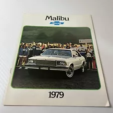 Vtg Chevy Malibu 1979 Dealership Sale Brochure NOS