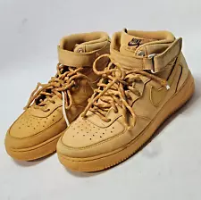 Nike air force 1 Mid 07 WB "FLAX WHEAT" dj9158-200 8.5 men's sneakers pre-owned