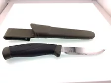 Morakniv Hunting Bushcraft Knife In Sheath With Belt Clip Nice Knife Sweden