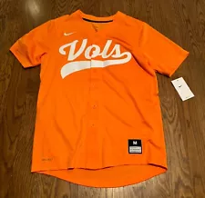 Tennessee Vols Nike Replica Baseball Jersey (Size Medium)