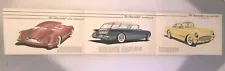 1953 Chevrolet Corvette Nomad Corvair Prototype Sales Brochure Advertising