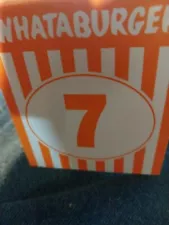 Whataburger Table Tent Number # 7