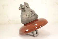 Vintage Pinco Railroad Electric Porcelain Insulator Steampunk Industrial 1966