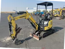 2016 Yanmar VI017-A Mini Excavator Rubber Tracks Backhoe bidadoo