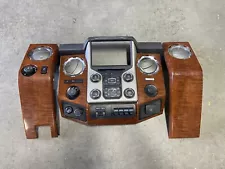 2013-2016 FORD F250 F350 KING RANCH EDITION Dash Wood Trim Bezel Vents & climate