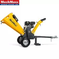 MechMaxx 420cc 15HP Gasoline Engine 5'' Wood Chipper Shredder With Towbar GS1500