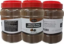 Organic Chaga Mushroom Powder From Birch Trees, 1 Lb Chaga Powder Tea for sale