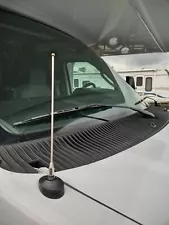 9" Stainless Steel Antenna for FORD E150/250/350/450/550 ECONOLINE 1992-2023 New (For: 2013 Ford E-350 Super Duty)