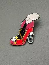 Disney Pin: CAPTAIN HOOK * VILLAIN SHOES * HEEL * FROM PETER PAN * TRADING PIN