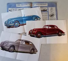 THE BRISTOL 2-LITRE SALES BROCHURES - SALOON AND CONVERTIBLE - 400, 401, 402