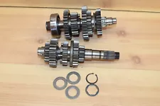 1986 Honda XL600R XL600 R Transmission Bottom Motor Engine Gear Shaft Set (For: 1986 Honda XL600R)