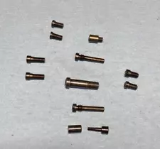 COLT Single Action/SAA 1st Gen Outside 12 Piece Screw Kit, Blued! New!