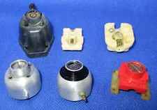 Cox .049 Fuel Tanks and Back Plates Lot of 6 - Model Airplane Glow 049 Engine