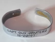 Vintage Vietnam War POW MIA Bracelet Capt. Guy Grutters 12/20/1967