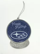 Subaru Holiday Christmas Snow Globe Ornament Ascent Forester Outback Sti Wrx