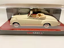 TSM Models 134352, 1959 Rolls-Royce Silver Cloud I Drophead Coupe, White, 1:43