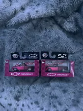 M2 Chevrolet C1500 1992 SS 454 1/64 Silverado truck Pink & Black lot Of 2