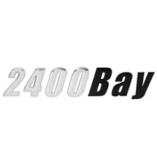 Ranger Boat Raised Decal 9891410 | 2400 Bay Silver Black