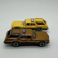 Matchbox 1971 OLDSMOBILE VISTA CRUISER Station Wagon Lot 2 Gold Yellow