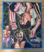 Ghana movie poster painting Wrong Turn By D. A. Armahsco