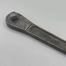 Snap On Ratchet 2nd Casting Milwaukee 1920s No 7 1/2" Drive Push Through Patina