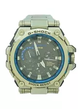 CASIO G-SHOCK MTG-G1000D-1A2JF Silver Stainless Steel Solar Digital Analog Watch