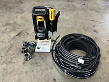 Parker Hose Crimping Machine MINIKRIMP AirPowered Hydraulic Kit W/dies,hose, Fit