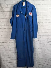 Nomex IIIA Lightweight Flame Resistant Coveralls 38-40 Medium Marathon Oil