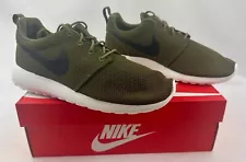 Nike Roshe Run One Running Shoes Iguana Green/Black 511881-201 Men's Sz NIB