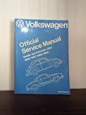 Volkswagen Beetle and Karmann Ghia Official Service Manual Type 1: 1966-1969