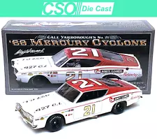 Cale Yarborough 1968 Mercury Cyclone University of Racing 1/24 Die Cast NEW