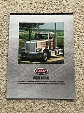 1990s Peterbilt unibilt day cab, original sales handout.