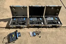 Sennheiser wireless microphone system used.