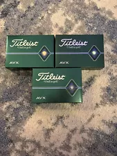 Titleist AVX Golf Balls - White (3 Dozen)