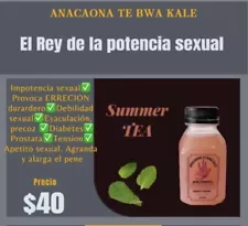 POWERS TEA For Men * POTENCIA * NATURAL✅* FRUTOS AFRODISIACOS*SALE.