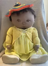 Jan Shackelford Ooak 2020 E is for Eloise The Baby Book African American cutie