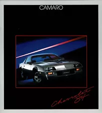 1984 Chevrolet Camaro Z28 Berlinetta Sport Vintage Sales Brochure