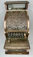 RARE 1915 ANTIQUE NATIONAL CASH REGISTER NCR MODEL 311 CANDY SHOP *$ KEYS JAMMED