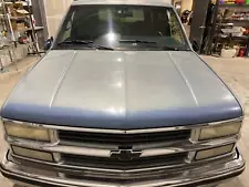 1995 - 2000 Chevy Tahoe Adriatic Blue-30U Hood Panel