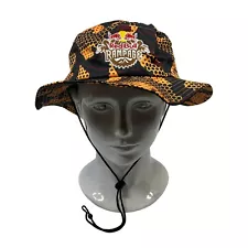 Red Bull Rampage Canyon Men’s Hat Dundee Bucket Camo One Size Orange Brown Snake