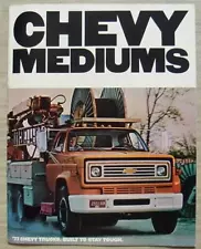 CHEVROLET MEDIUMS Series 50/60/65 USA Trucks Sales Brochure For 1977 #3432