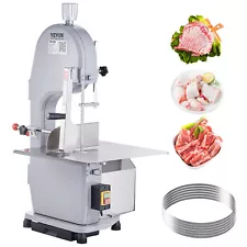 VEVOR 1500W Electric Meat Bone Saw Machine Commercial Frozen Meat Bandsaw Cutter